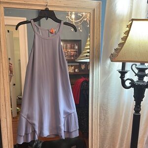 Naked Zebra Lavender Mini Dress